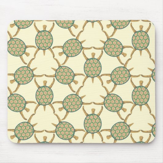 Tapis De Souris Motif de tortue (Devant)