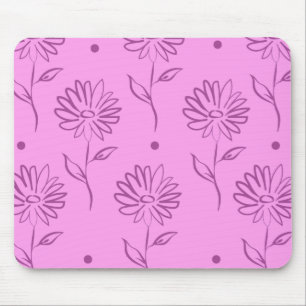 Tapis De Souris Motif de tournesol violet