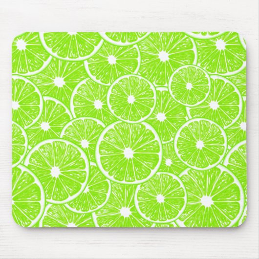 Tapis De Souris Motif de tranches de chaux (Devant)