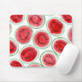 Tapis De Souris Motif de tranches de pastèque (Avec souris)