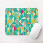 Tapis De Souris Motif de triangles (Avec souris)