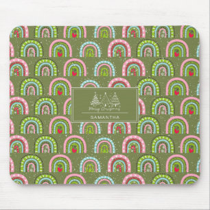 Tapis De Souris Motif de vacances classique - Arc en ciel coloré
