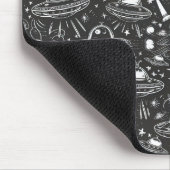 Tapis De Souris Motif de vaisseau spatial (Coin)