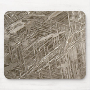 Tapis De Souris Motif de Widmanstätten