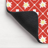 Tapis De Souris Motif d'edelweiss de la Suisse (Coin)