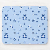 Tapis De Souris Motif d'édredon de bébé (Devant)