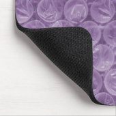 Tapis De Souris Motif d'enveloppement de bulle violette (Coin)