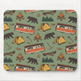 Tapis De Souris Motif des aventures du camp d'entraînement