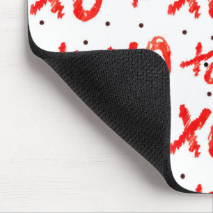 Tapis De Souris Motif Des Baisers Et Des Embous Rouges