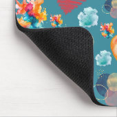 Tapis De Souris Motif des Coeurs Bleus (Coin)