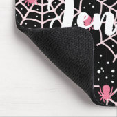 Tapis De Souris Motif des toiles d'Halloween et araignées (Coin)