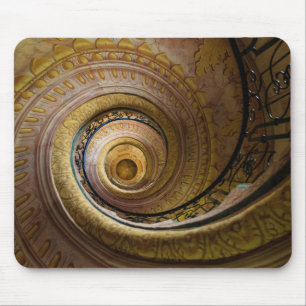 Tapis De Souris Motif d'escalier en spirale