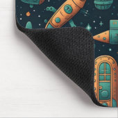 Tapis De Souris Motif d'expédition espace mou (Coin)