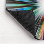 Tapis De Souris Motif d'explosion Starburst (Coin)