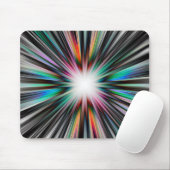 Tapis De Souris Motif d'explosion Starburst (Avec souris)