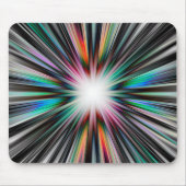 Tapis De Souris Motif d'explosion Starburst (Devant)