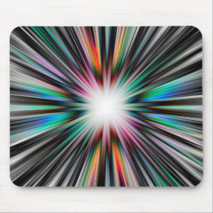 Tapis De Souris Motif d'explosion Starburst