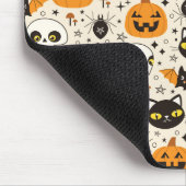 Tapis De Souris Motif d'Halloween rétro (Coin)