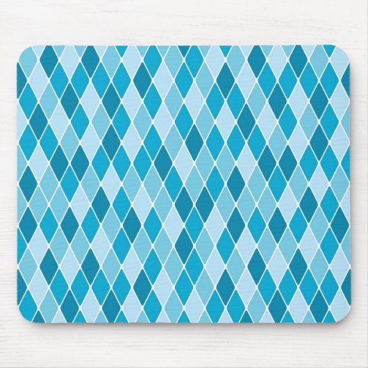 Tapis De Souris Motif d'hiver de harlequin (Devant)