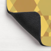 Tapis De Souris Motif d'illusion optique étoile Brown de sable (Coin)