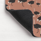 Tapis De Souris Motif d'illustration Ostrich Bird (Coin)