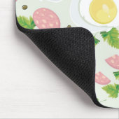 Tapis De Souris Motif d'oeufs et de saucisse (Coin)