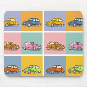 Tapis De Souris Motif d'Oldtimer 2cv Ente