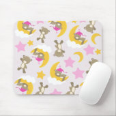 Tapis De Souris Motif D'Ours, Nounours, Mignons Ours, Étoiles (Avec souris)