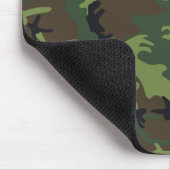 Tapis De Souris Motif du Camouflage Vert, Motif militaire, Armée (Coin)