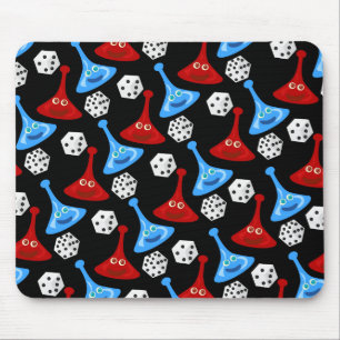 Tapis De Souris Motif du divertissement et des jeux