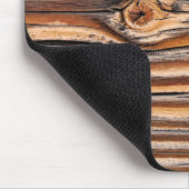 Tapis De Souris Motif du grain de bois (Coin)