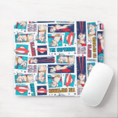 Tapis De Souris Motif du panneau de dessin Krypto (Avec souris)