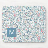 Tapis De Souris Motif du printemps Paisley (Devant)