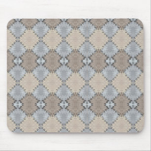 Tapis De Souris Motif en cuir de Faux tonifié terre bouillie