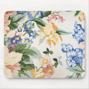 Tapis De Souris motif en tissu floral