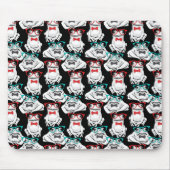 Tapis De Souris Motif en verre de grenouille (Devant)