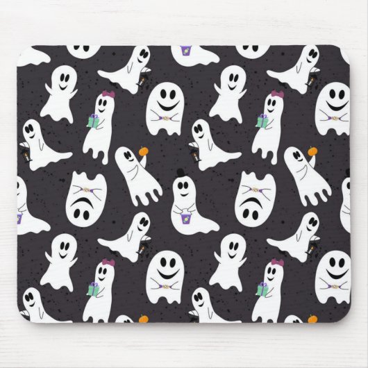 Tapis De Souris Motif fantôme (Devant)