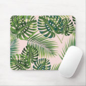 Tapis De Souris motif feuille (Avec souris)