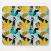 Tapis De Souris Motif Feuille de la forêt tropicale tropicale (Devant)