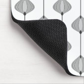 Tapis De Souris motif feuille en gris (Coin)