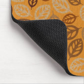 Tapis De Souris Motif feuille marron (Coin)