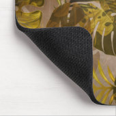 Tapis De Souris Motif Feuille terrien (Coin)