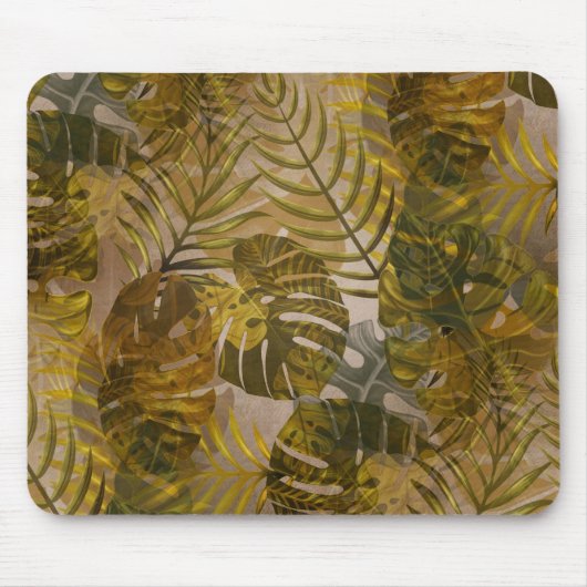 Tapis De Souris Motif Feuille terrien (Devant)
