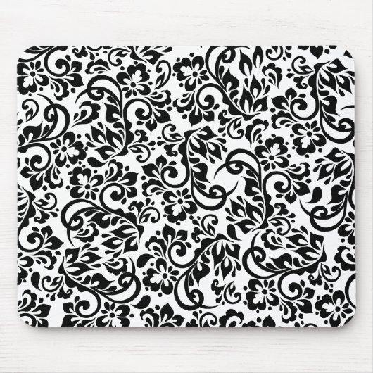 Tapis De Souris motif floral (Devant)