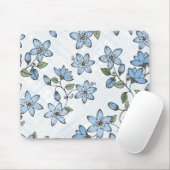 Tapis De Souris Motif floral 2 (Avec souris)