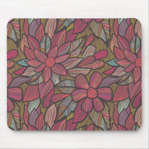 Tapis De Souris Motif floral 4