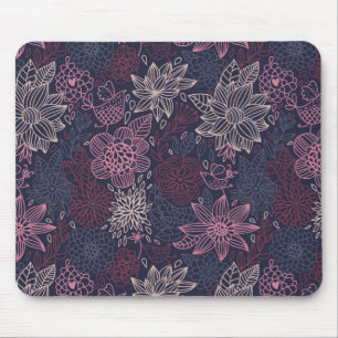 Tapis De Souris Motif floral 4