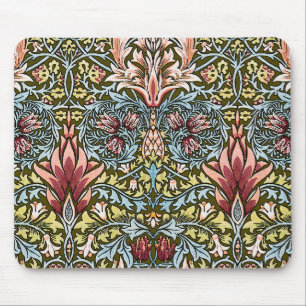 Tapis De Souris Motif floral à tête de serpent de William Morris