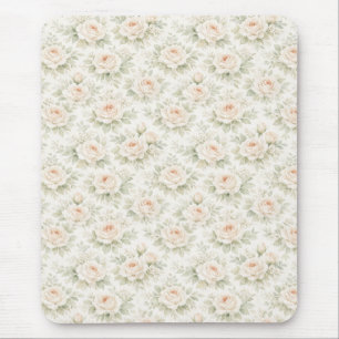 Tapis De Souris Motif floral de mariage