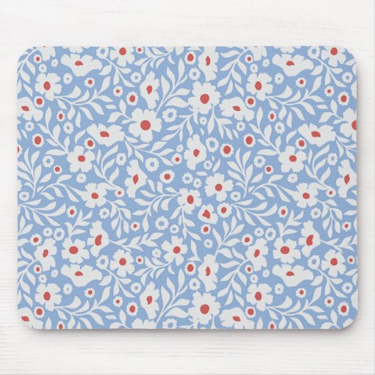 Tapis De Souris Motif floral du bois (Devant)
